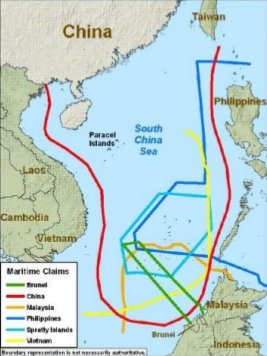 Chinese sea claims